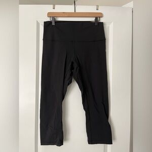 Well loved Black High-Waisted Leggings